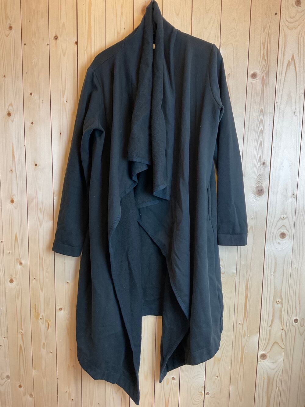 UGG Women's Open-Front Cardigan, Black - Size S